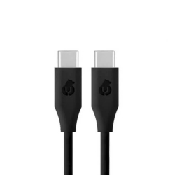 Кабель питания uBear Life USB-C/USB-C (черный)