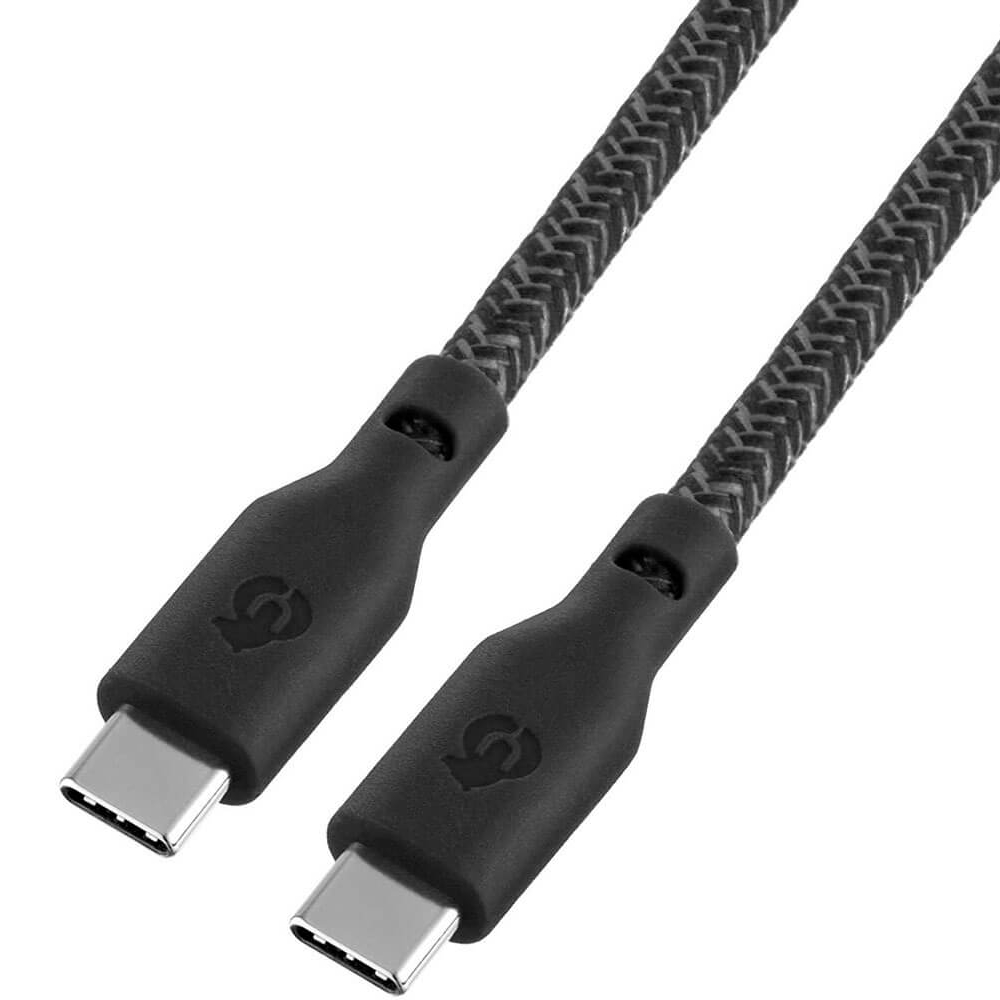 Кабель питания uBear Trend USB-C/USB-C (черный) картинка 2