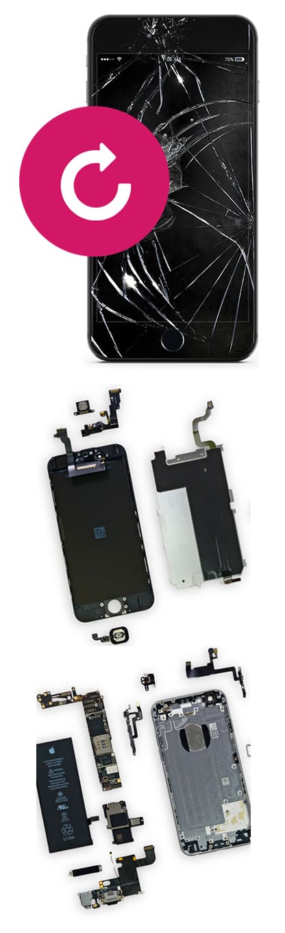 Замена стекла на iPhone 6s, 6s plus в Нижнем Новгороде