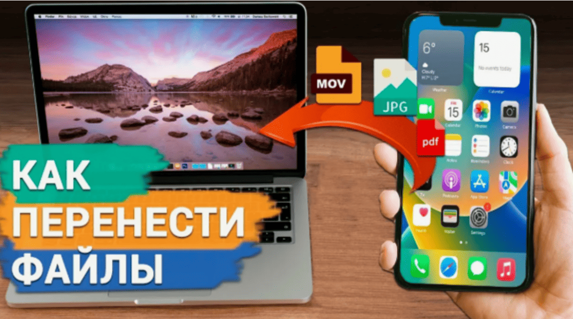 переноса фото и видео с iPhone на ноутбук и ПК
